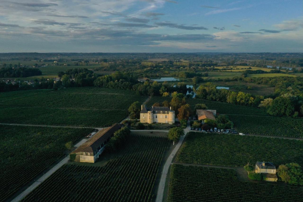 Gite Avec Piscine, Chateau De Lescours, St-Emilion Saint-Sulpice-de-Faleyrens Экстерьер фото