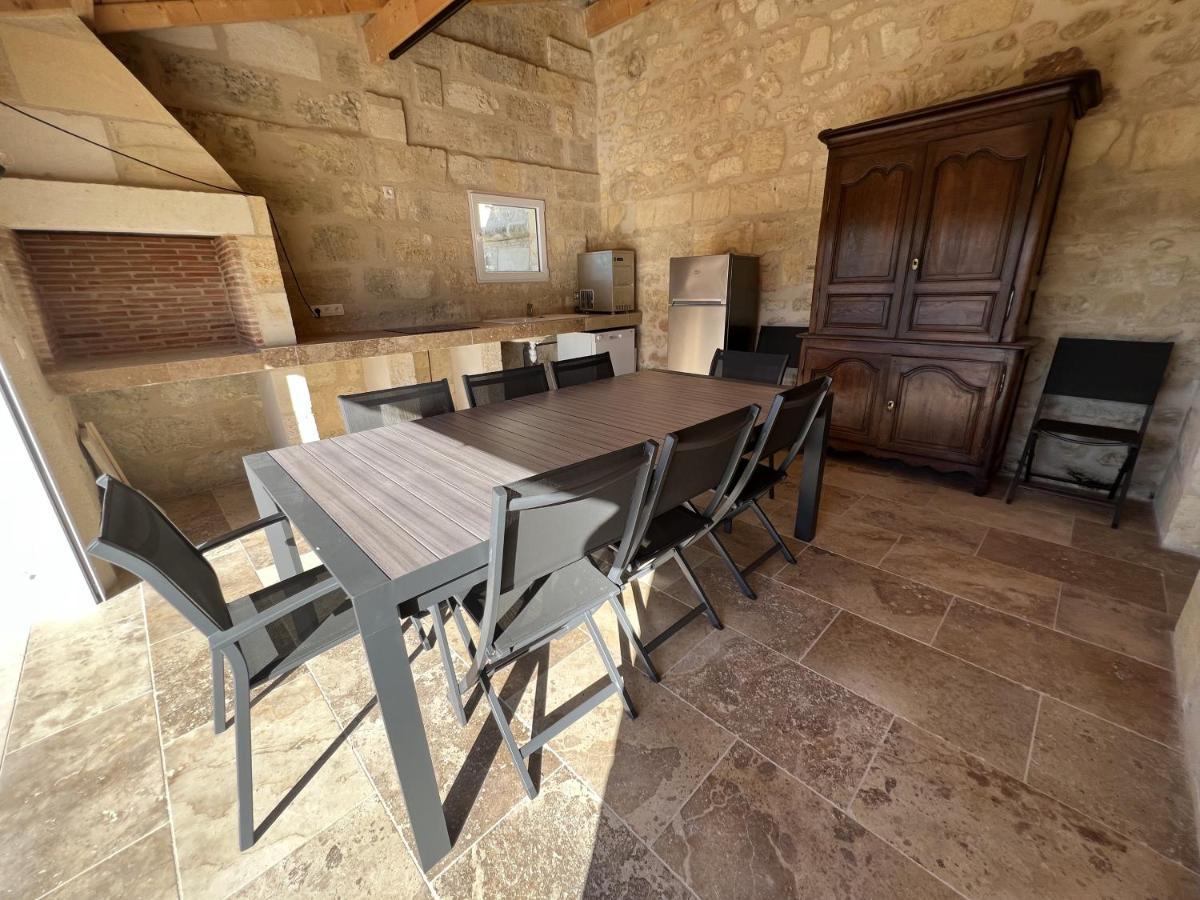 Gite Avec Piscine, Chateau De Lescours, St-Emilion Saint-Sulpice-de-Faleyrens Экстерьер фото
