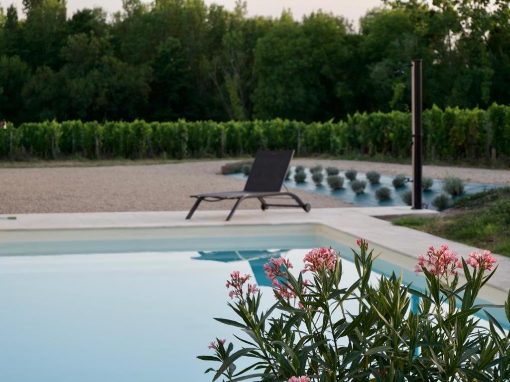 Gite Avec Piscine, Chateau De Lescours, St-Emilion Saint-Sulpice-de-Faleyrens Экстерьер фото
