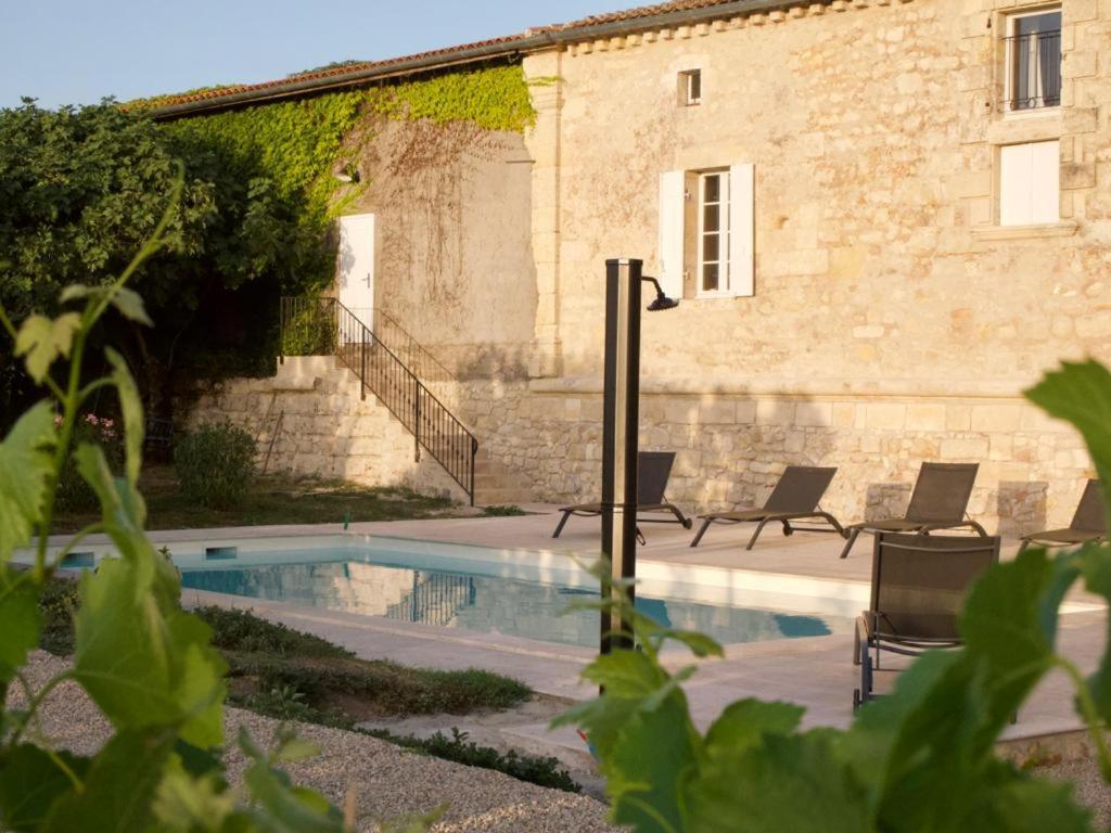 Gite Avec Piscine, Chateau De Lescours, St-Emilion Saint-Sulpice-de-Faleyrens Экстерьер фото